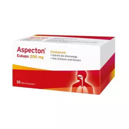 ASPECTON Eukaps 200 mg mehke kapsule, 50 kos