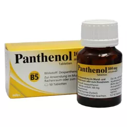 PANTHENOL 100 mg Jenapharm tablete, 50 kom