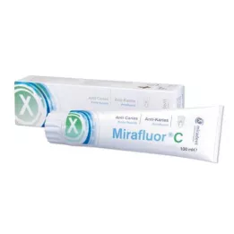 MIRADENT Zobna pasta mirafluor C, 100 ml