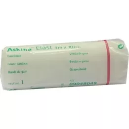 ASKINA Elastični povoj 10 cmx4 m celofaniran, 1 kos