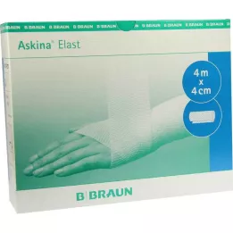 ASKINA Elastični povoj 4 cm x 4 m ohlapen, 20 kos