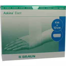 ASKINA Elastični povoj 10 cm x 4 m ohlapen, 20 kos