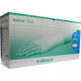 ASKINA Elastični povoj 10 cm x 4 m ohlapen, 50 kos