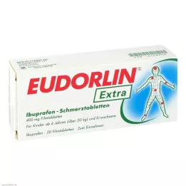 EUDORLIN extra Ibuprofen tablete proti bolečinam, 20 kom
