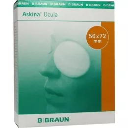 ASKINA Ocula očesni kompresor 56x72 mm sterilen, 5 kos