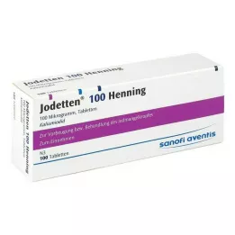 JODETTEN 100 Henning tablet, 100 kos