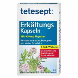 TETESEPT Kapsule za prehlad, 40 kos