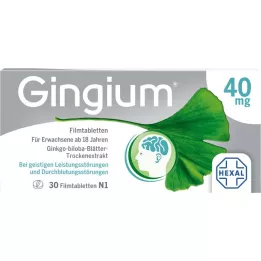 GINGIUM Filmsko obložene tablete, 30 kom