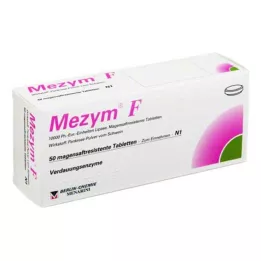 MEZYM F gastrorezistentne tablete, 50 kos