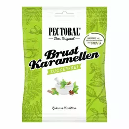 PECTORAL Vrečka prsne karamele brez sladkorja, 60 g