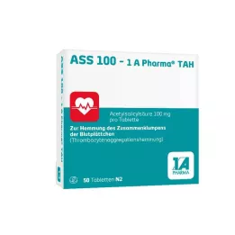 ASS 100-1A Pharma TAH Tablete, 50 kos