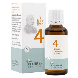 BIOCHEMIE Pflueger 4 Kalium chloratum D 6 kapljic, 30 ml