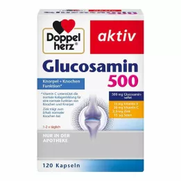 DOPPELHERZ Glukozamin 500 kapsul, 120 kosov