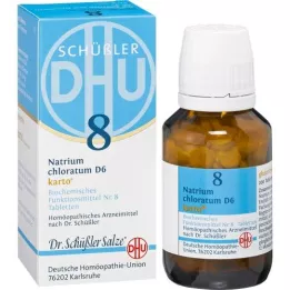 BIOCHEMIE DHU 8 Natrum chloratum D 6 tablet škatla, 200 kom