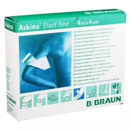 ASKINA Elast Fine Bandage 4 cmx4 m v ohlapnem stanju, 20 kos
