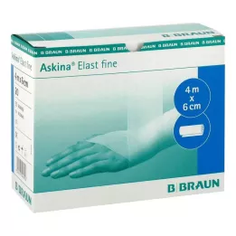 ASKINA Elast Fine Bandage 6 cmx4 m v ohlapnem stanju, 20 kos