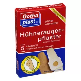 GOTHAPLAST Koruzni obliž 2x6 cm, 5 kom