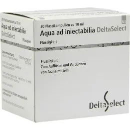 Aqua AD Iniectabilia Plastic, 20X10 ml