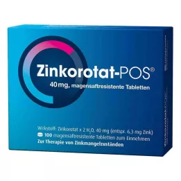 ZINKOROTAT POS gastrorezistentne tablete, 100 kos