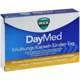 WICK DayMed Cold kapsule, 20 kos