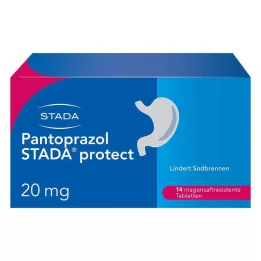 PANTOPRAZOL STADA protect 20 mg gastrorezistentne tablete, 14 kos