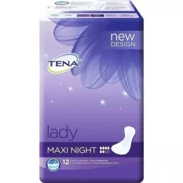 TENA LADY maksi nočni vložki, 12 kom