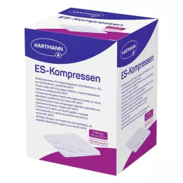 ES-KOMPRESSEN sterilni 7,5x7,5 cm 12 kos, 10X10 kos
