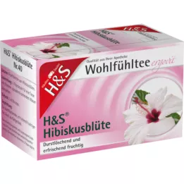 H&S Cvet hibiskusa filter vrečka, 20X1,75 g