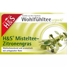 H&S Čajna mešanica omele s filter vrečko limonske trave, 20X2,0 g