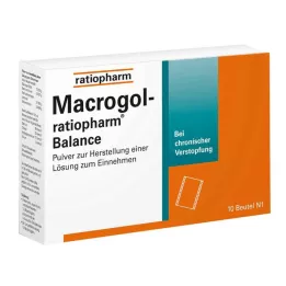 MACROGOL-ratiopharm Balance Plv.z.H.e.L.z.Einn., 10 kos