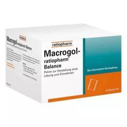 MACROGOL-ratiopharm Balance Plv.z.H.e.L.z.Einn., 50 kos