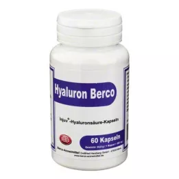 HYALURON BERCO Injuv kapsule, 60 kos