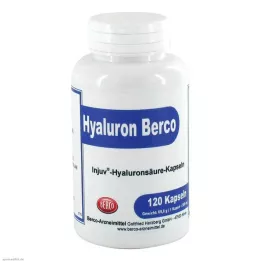 HYALURON BERCO Injuv kapsule, 120 kos
