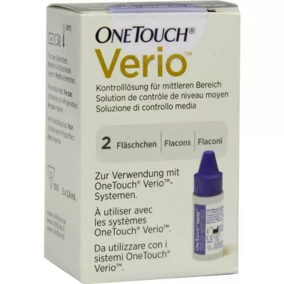 ONE TOUCH Verio Control Solution Medij, 2X3,8 ml ONE TOUCH Verio Control Solution Medij, 2X3,8 ml