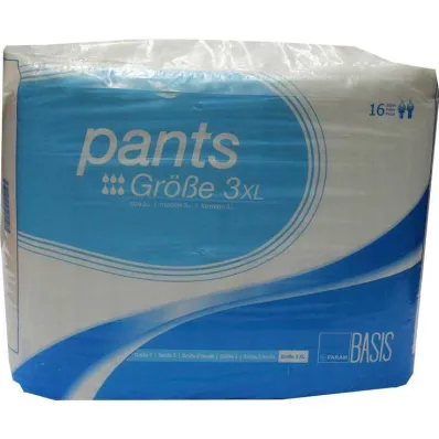 Hlače Param Osnovna velikost 3 XL, 16 kos Hlače Param Osnovna velikost 3 XL, 16 kos