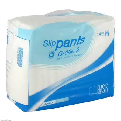 Param slip hlače osnovna velikost 2, 14 kos