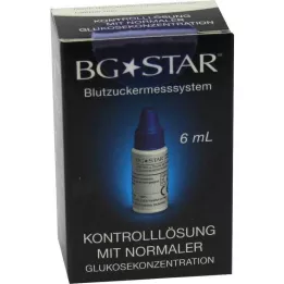 BGSTAR Kontrolna raztopina normal, 6 ml