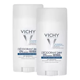 VICHY DEO Stick za pomiritev kože, 2X40 ml