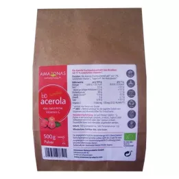ACEROLA 100% Bio Pur naravni vitamin C v prahu, 500 g