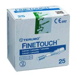 TERUMO Lancete za enkratno uporabo FineTouch, 25 kos
