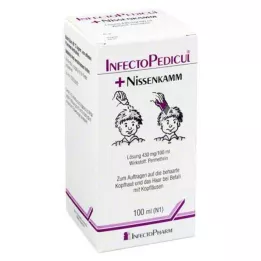 INFECTOPEDICUL Raztopina + glavnik za gnide, 100 ml
