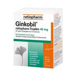 GINKOBIL-ratiopharm kapljice 40 mg, 200 ml