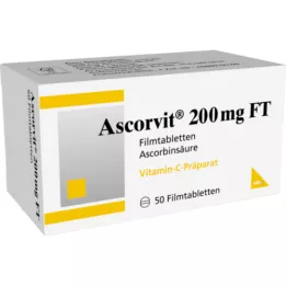 ASCORVIT 200 mg FT filmsko obložene tablete, 50 kos