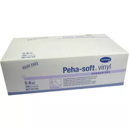 PEHA-SOFT Vinyl Unt.Gloves unste.nepudrane XS, 100 kos