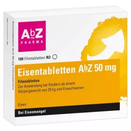 EISENTABLETTEN AbZ 50 mg filmsko obložene tablete, 100 kos
