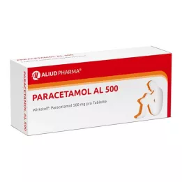 PARACETAMOL AL 500 tablet, 20 kos