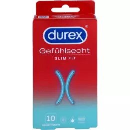 DUREX Ozki kondomi za pravi občutek, 10 kosov