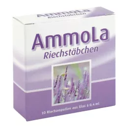 AMMOLA Stekleničke za njuhanje dišečih palčk, 10X0,4 ml
