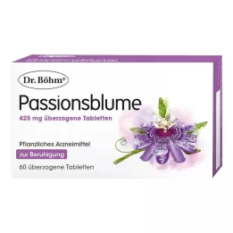 DR.BÖHM Pasijonka 425 mg dražeji, 60 kos