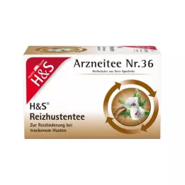 H&S Čaj proti kašlju filter vrečke, 20X2,5 g